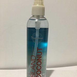 Bath & Body Works Temptations ' ISLAND COCONUT ' Iced Body Splash 7.6 oz ~ NEW!!